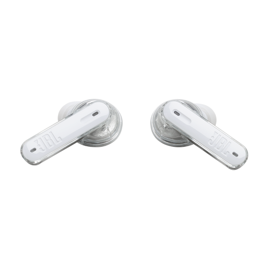 JBL Tune Beam Ghost Edition - White Ghost - True wireless Noise Cancelling earbuds - Front image number null